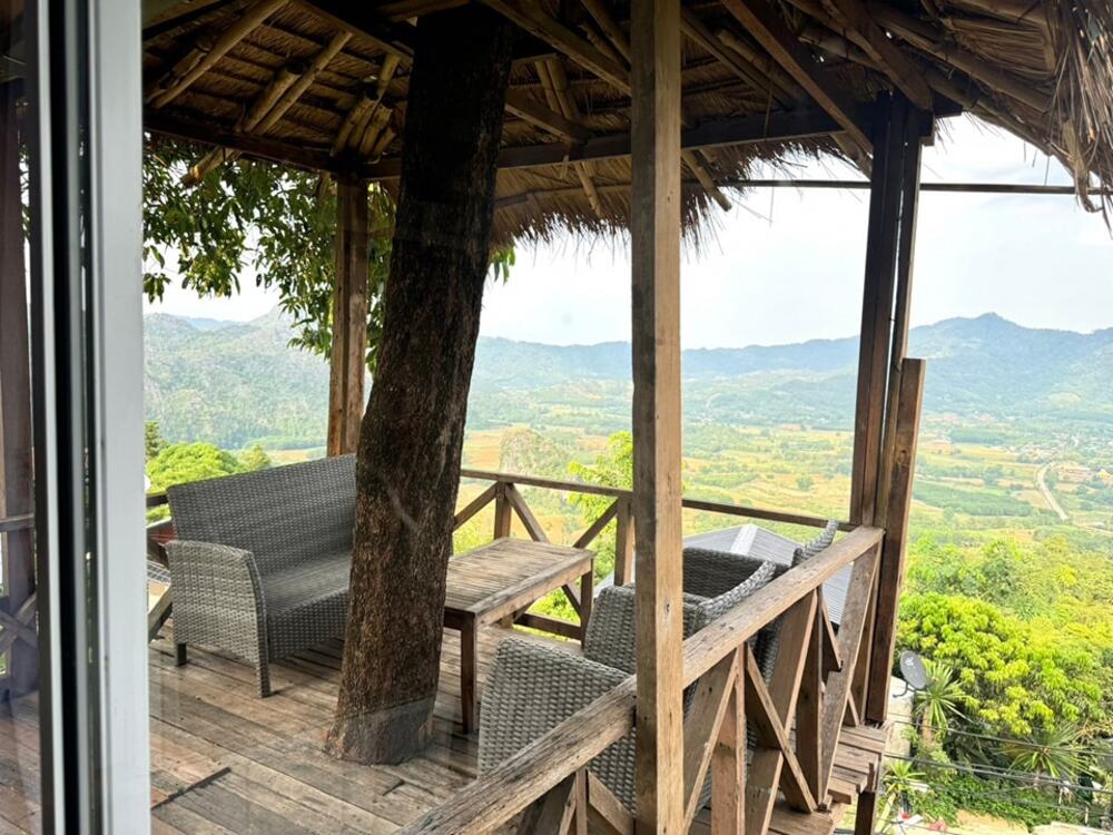 มุมถ่ายรูป โฮมสเตย์บ้านอาหรั่ง ภูลังกา