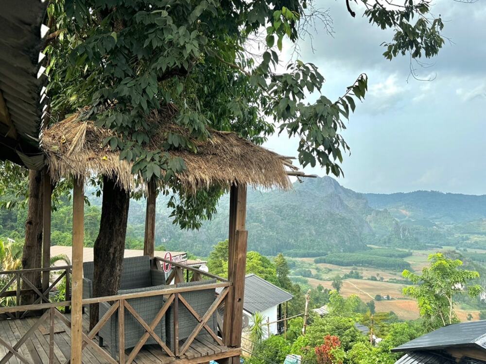 บรรยากาศรอบๆร้าน โฮมสเตย์บ้านอาหรั่ง ภูลังกา
