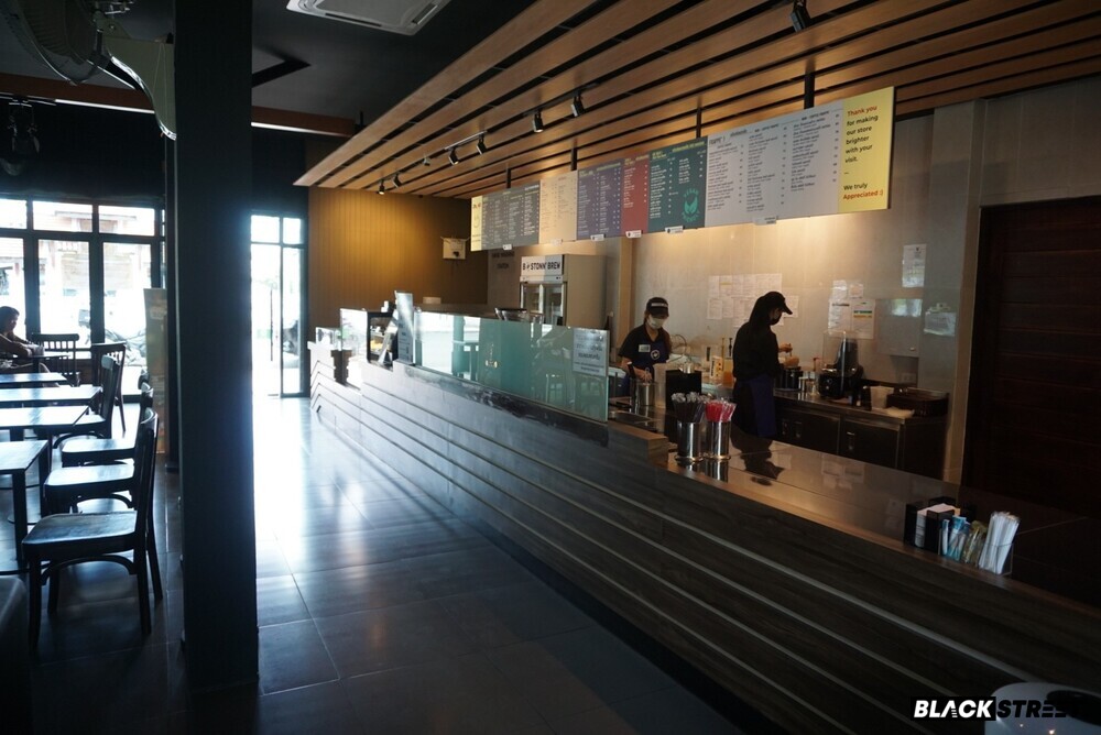 เคาน์เตอร์ของร้าน เบเกอรี่โฮมเมด