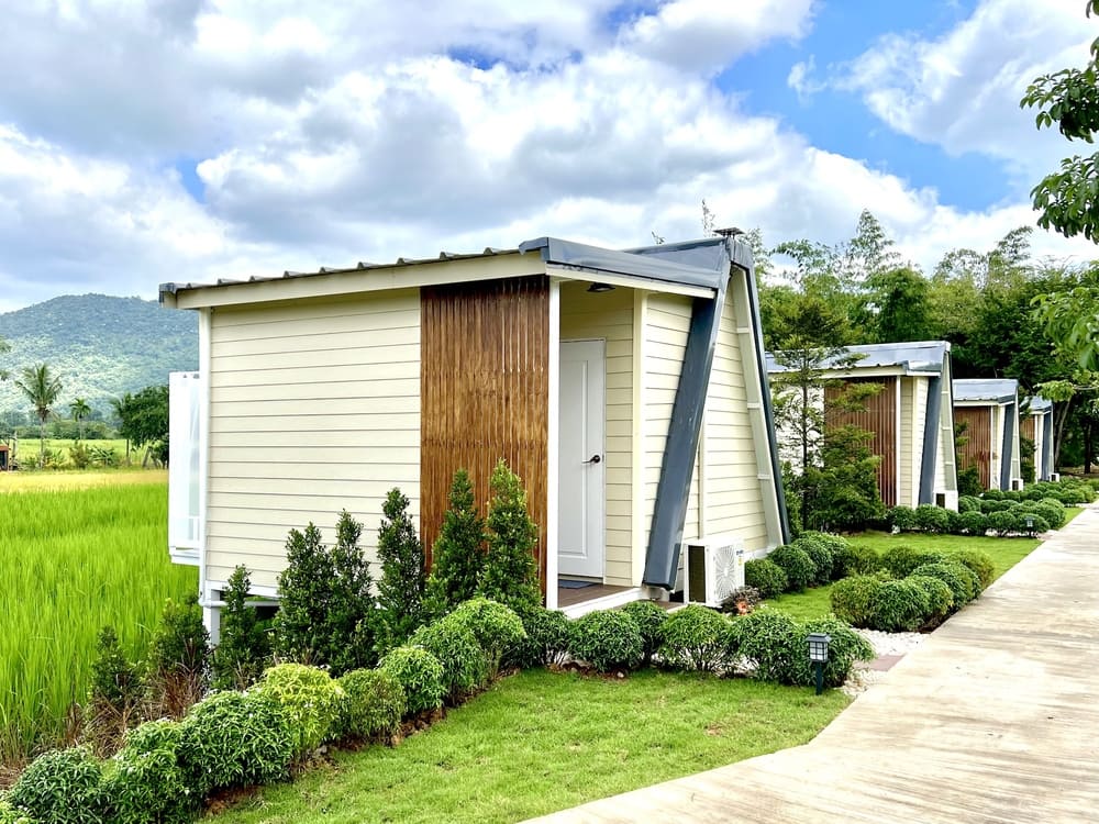 รูปห้องพักที่ติดกับทุ่งนา วิวว์สวยมาก