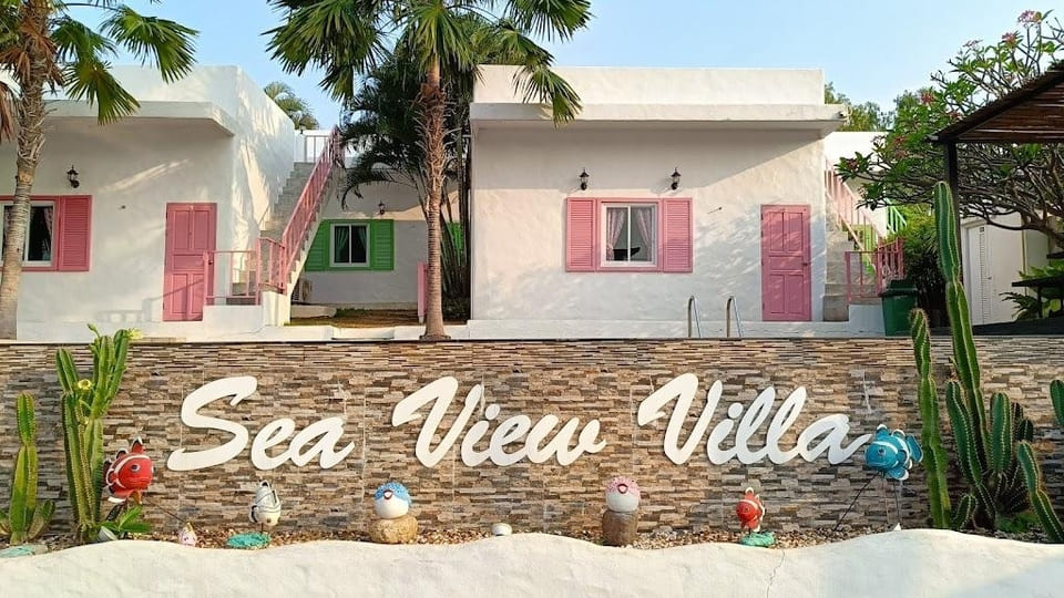 ที่พักน่ารัก ดูมินิมอลดี Sea View Villa