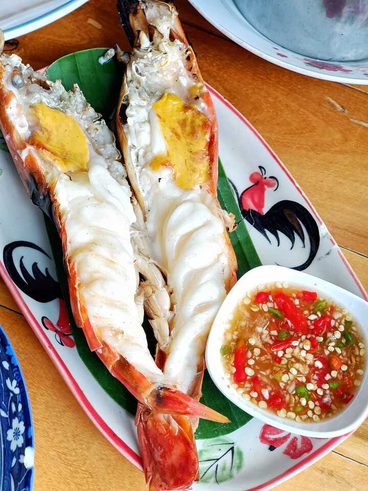 เมนูอาหารของร้านโอโภชนาอยุธยา