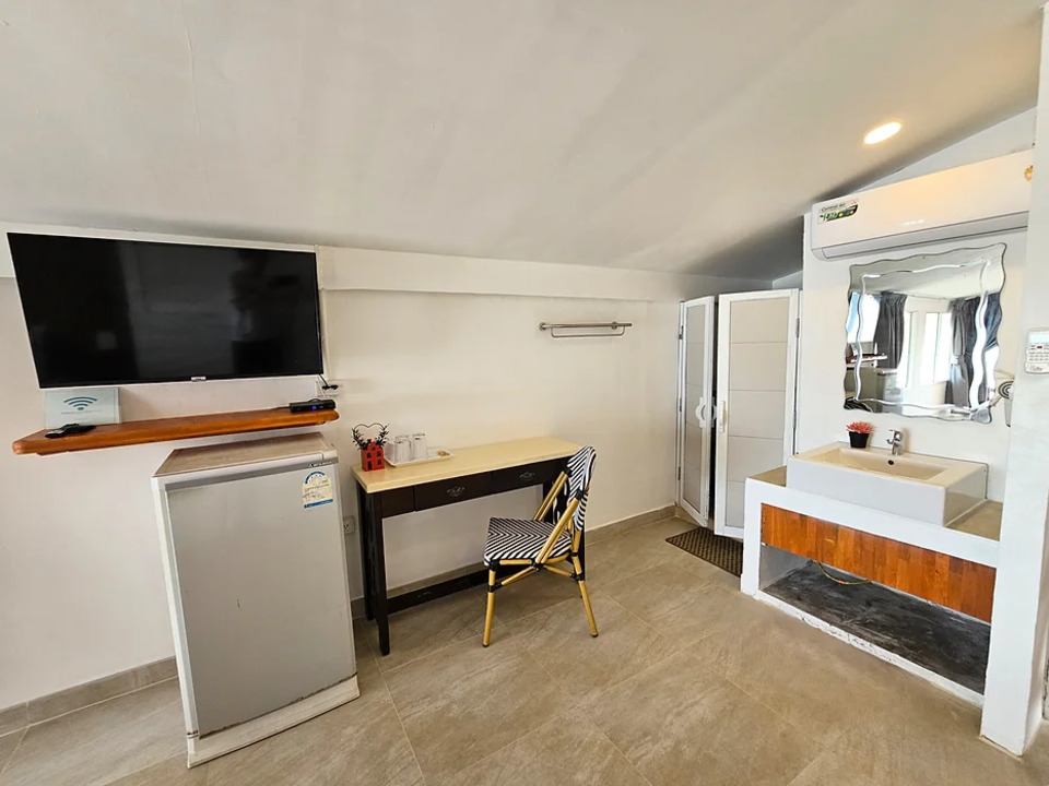 อุปกรณ์ในห้องครบครัน Baan I Talay