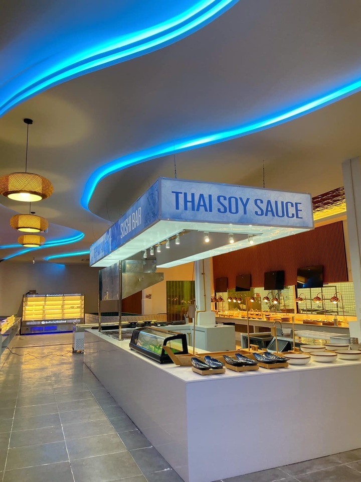 แบ่งแยกโซนอาหารคาวหวาน Kodtalay The Riverfront 