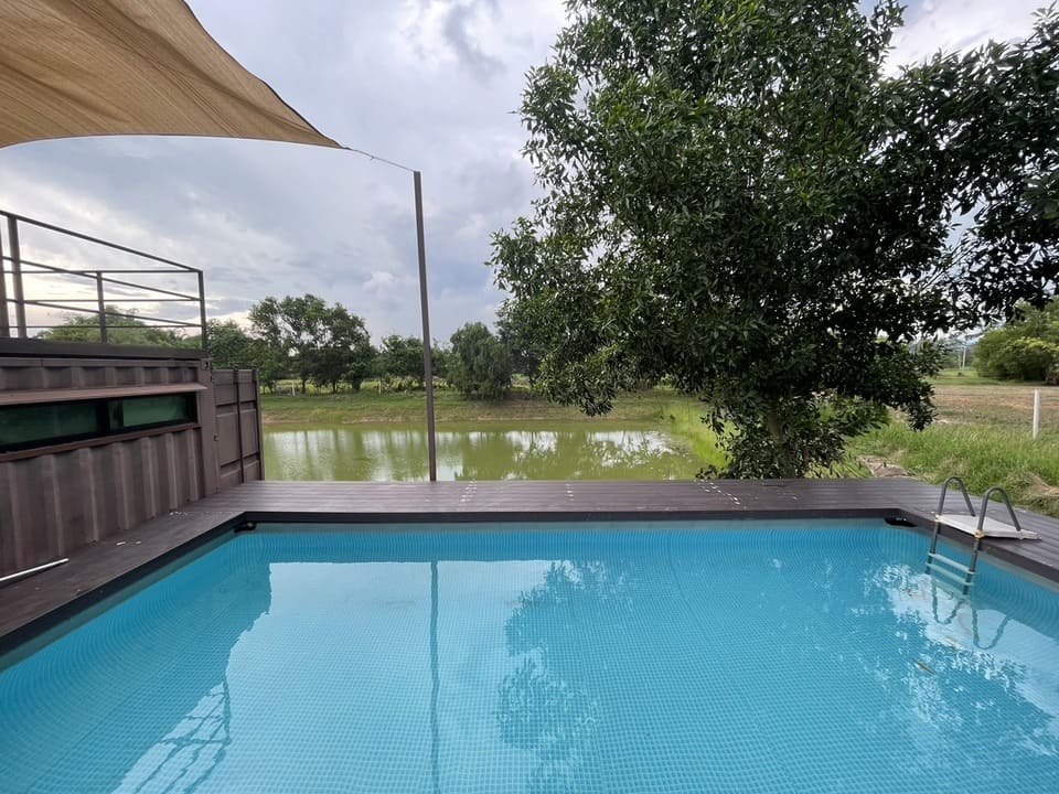 สระว่ายน้ำระบบเกลือ ขนาด 7.5*4*1.25 เมตร