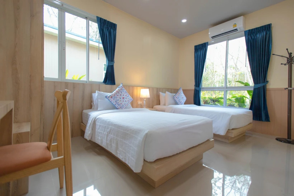 ห้อง 2 เตียง The Chamuang Forest