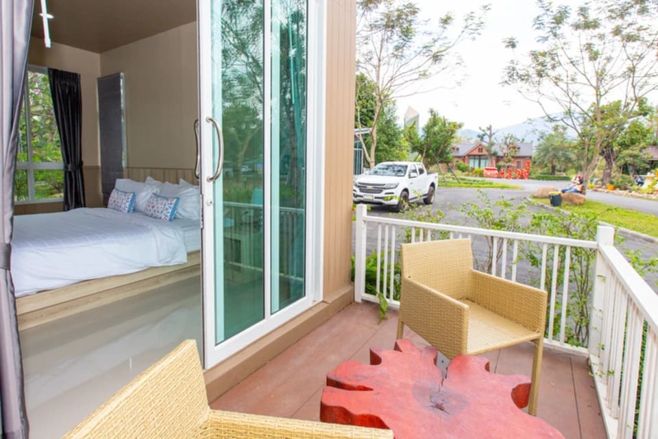 บ้านเดี่ยวเหมาะกับคนไปแบบครอบครัว The Chamuang Forest