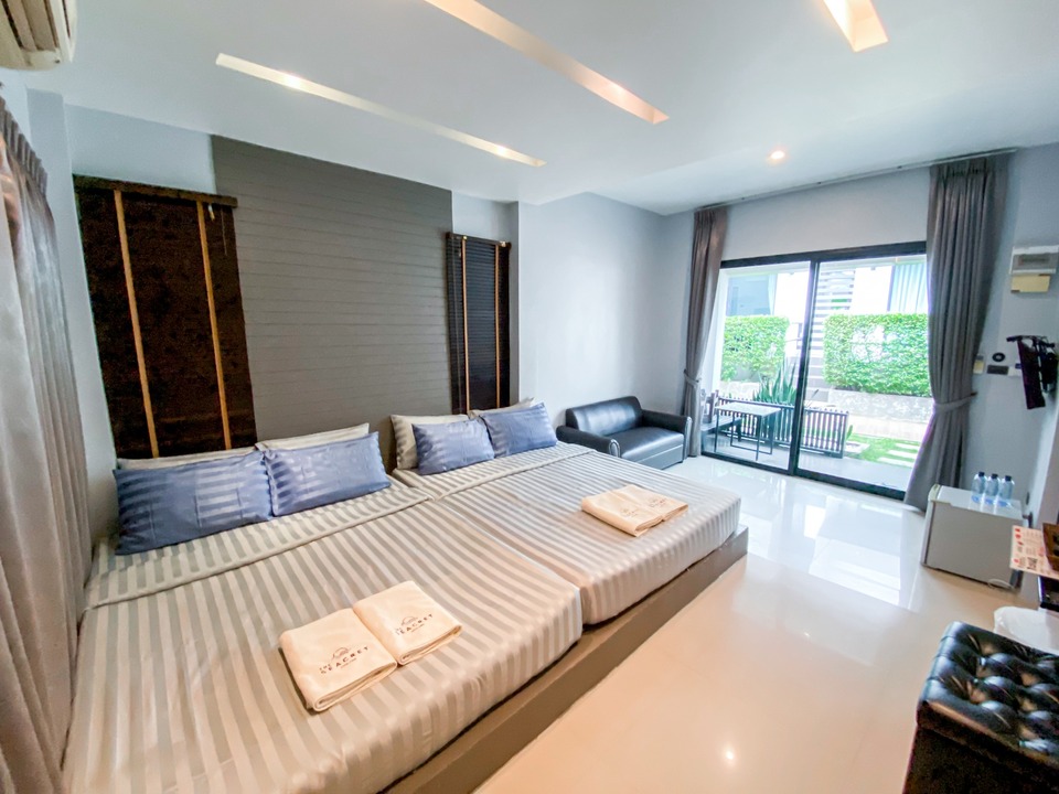 ห้องพักสะอาดดี The Seacret Kohlarn