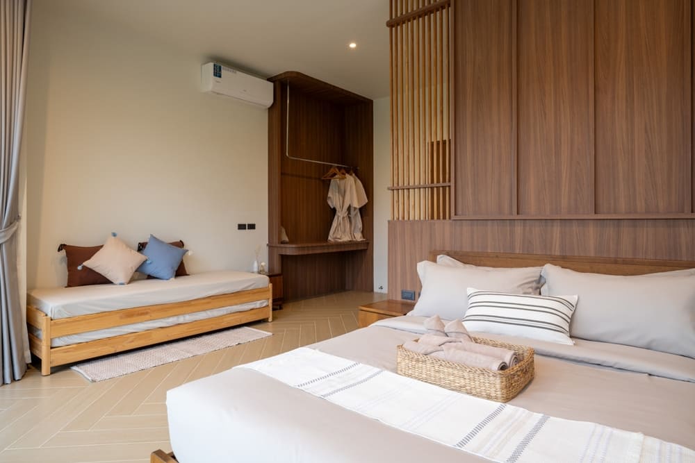 ห้องสะอาด สบายตา Valcony Villa