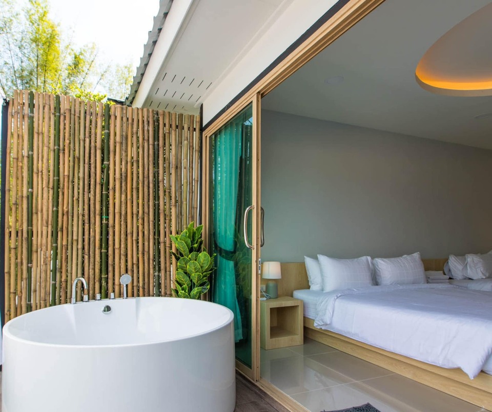 แช่อ่างจากุซซี่ได้ The Chamuang Forest