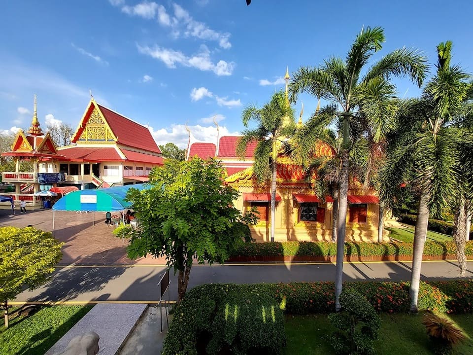 บรรยากาศรอบๆเงียบสงบ วัดโฆสิตาราม (หลวงพ่อกวย)