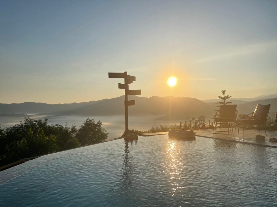 วิวตอนเช้าสวยมากก ภูลังกา